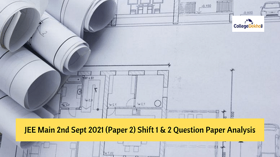 JEE Main 2nd Sept 2021 Shift 1 (Paper 2) Question Paper Analysis, Answer Key