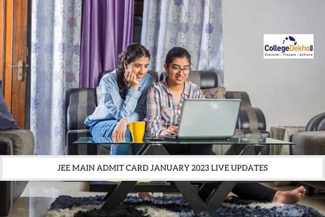 JEE Main Admit Card 2023