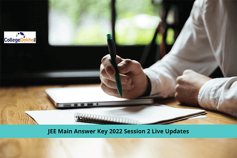 JEE Main Answer Key 2022 Session 2 Live: NTA to Release Response Sheet, Answer Key at jeemain.nta.nic.in. Direct Link