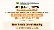 JEE Main Answer Key 2026 Session 1 LIVE Updates: Response sheet key download link, percentile prediction