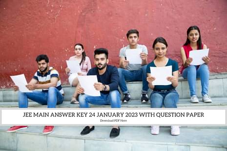 JEE Main 24 January 2023 Answer Key with Question Paper