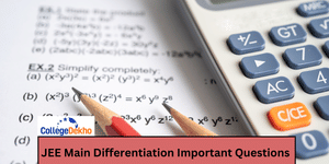 JEE Main Differentiation Important Questions