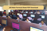 JEE Main Formula Sheet 2024