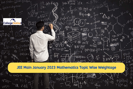 JEE Main January 2023 Mathematics Topic Wise Weightage Analysis