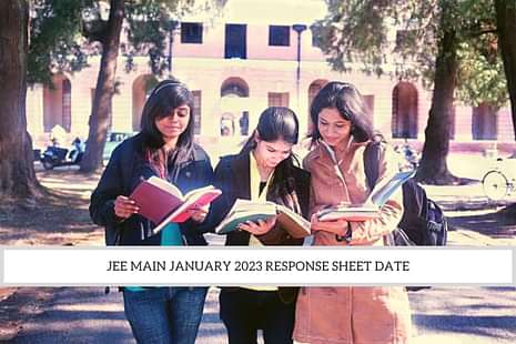 JEE Main January 2023 Response Sheet Date