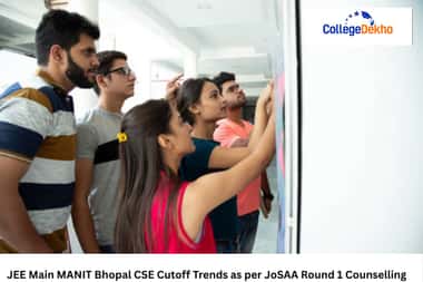 JEE Main MANIT Bhopal CSE Cutoff Trends as per JoSAA Round 1 counselling