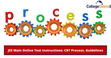 JEE Main 2026 Online Test Instructions: CBT Process, Guidelines