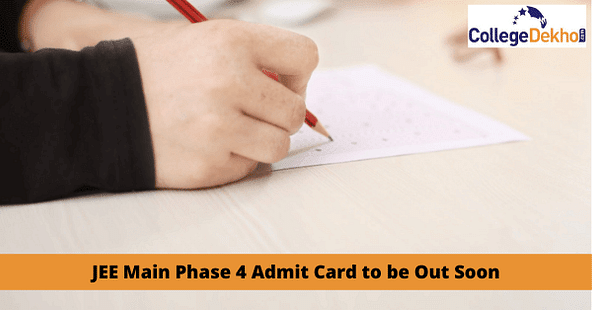 JEE Main Phase 4 Admit Card Download Link 2021