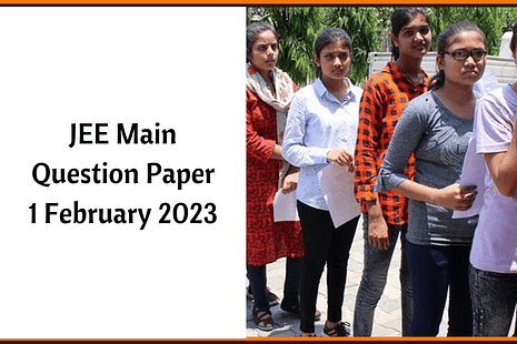 JEE Main Question Paper 1 February 2023