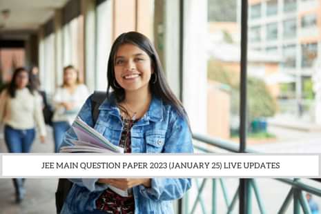 JEE Main Question Paper 2023