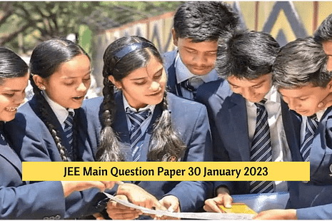 JEE Main 30 January Shift 1 and 2 Question Paper