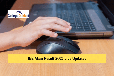 JEE Main Result 2022 Live Updates