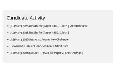 JEE Main Result 2025 Delayed