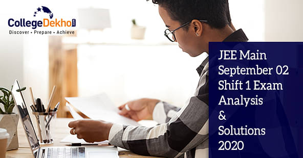 JEE Main 1st September 2020 Shift 2 Exam Analysis, Answer Key & Solutions