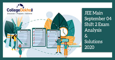 EE Main 4th Sept 2020 Shift 2 Exam & Question Paper Analysis, Answer Key, Solutions