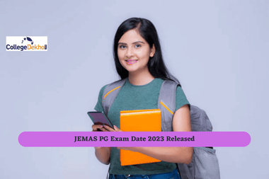 JEMAS PG Exam Date 2023 Released