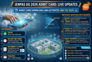 JENPAS UG Admit Card 2026 (OUT) Live Updates: Download Link Activated; Important Questions with Answers