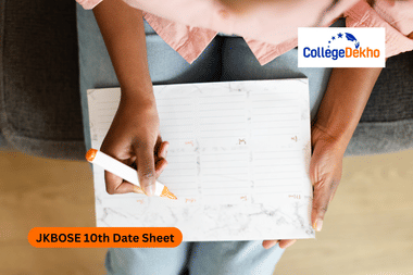 JKBOSE 10th Date Sheet 2026