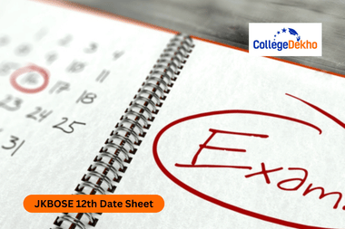 JKBOSE 12th Date Sheet 2026