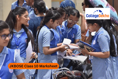 JKBOSE Class 10 Marksheet 2026