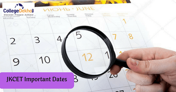 JKCET 2018 Important Dates