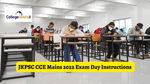 JKPSC CCE Mains 2022 Exam Day Instructions