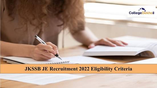 JKSSB JE Recruitment 2022 Eligibility Criteria