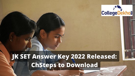 Steps to Download JK SET Answer Key 2022