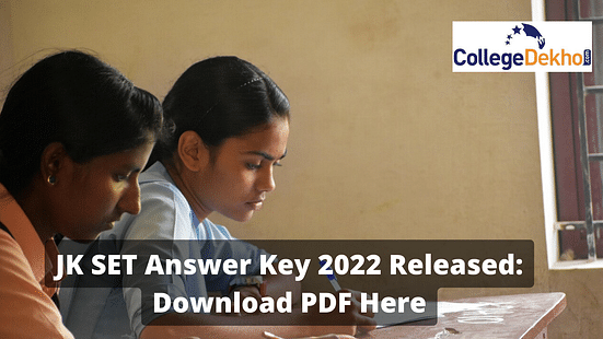 JK SET Answer Key 2022 Released