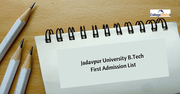 Jadavpur University B.Tech 1st Admission List 2020