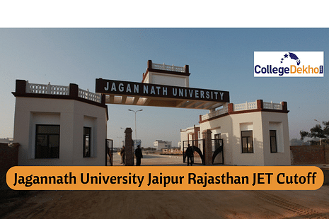 जगन्नाथ यूनिवर्सिटी जयपुर के लिए राजस्थान जेट कटऑफ 2023