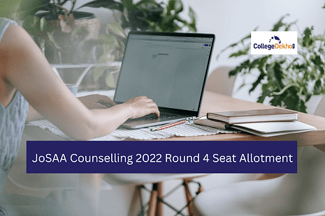 JoSAA Counselling 2022 Round 4 Seat Allotment Link (Active) - Check Allotment Results Here