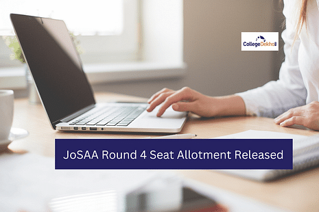 JoSAA Round 4 Seat Allotment Released