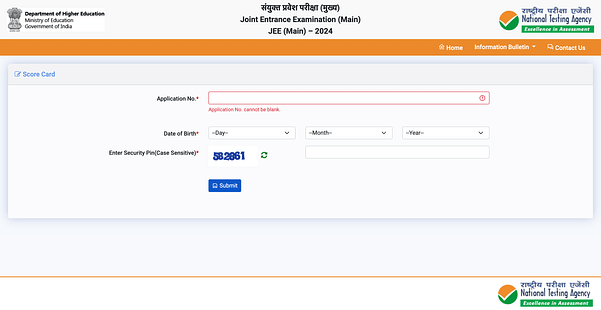 jeemain.nta.ac.in JEE Main 2024 Result Link Session 1 (Activated): Scorecard Direct Link, Percentile Rank