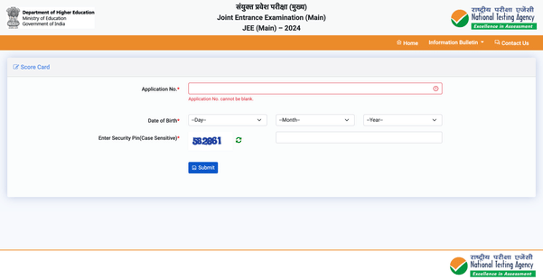 JEE Mains Results Link 2024 Live Updates