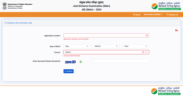 JEE Main City Slip 2024 Link Activated For Paper 1: Check Allotment of Examination City