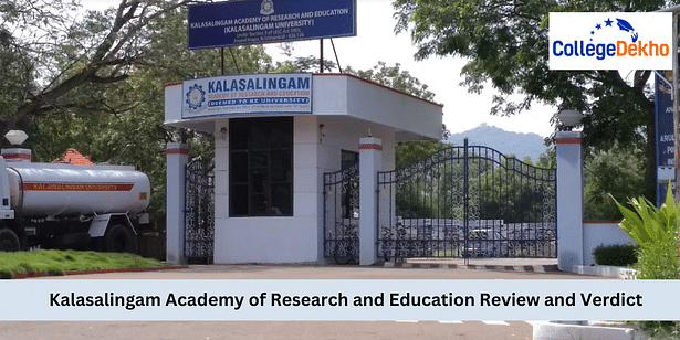 Kalasalingam University's Review and Verdict by CollegeDekho