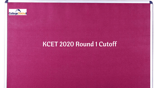 KCET 2020 Round 1 Cutoff 