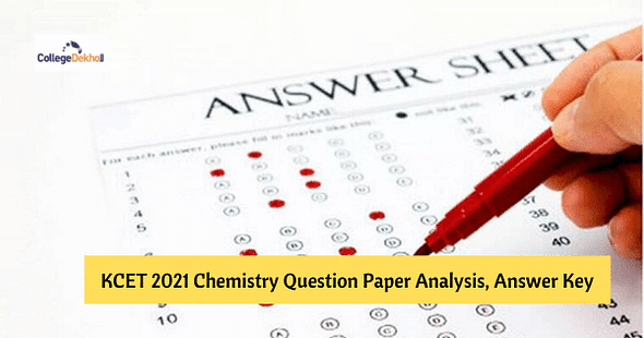 KCET 2021 Chemistry Question Paper Analysis, Answer Key