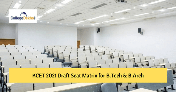 KCET 2021 Draft Seat Matrix Released – Check College-Wise Total No. of Seats in B.Tech & B.Arch