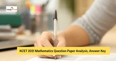KCET 2021 Mathematics Question Paper Analysis, Answer Key