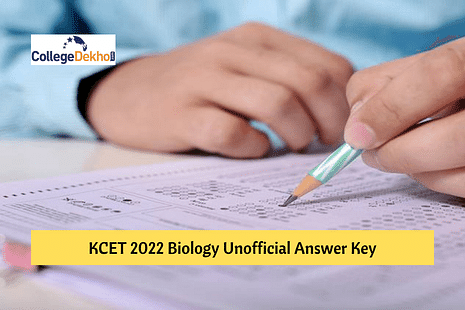 KCET 2022 Biology Unofficial Answer Key: Download PDF for All Sets
