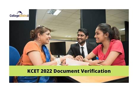 KCET 2022 Document Verification Date
