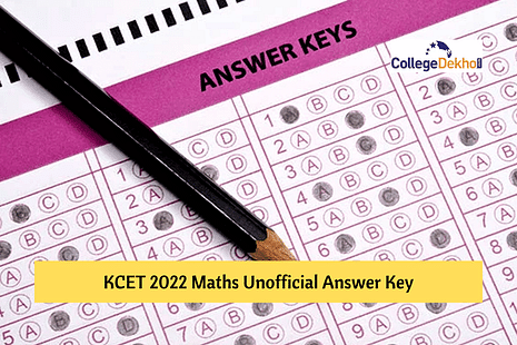 KCET 2022 Mathematics Unofficial Answer Key: Download PDF for All Sets