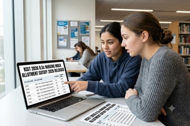KCET 2026 B.Sc Nursing Mock Allotment Cutoff 2026 Released: Check College Wise Closing Rank