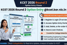 KCET 2026 Round 2 Option Entry Closes on August 13: Direct Link; Important Instructions