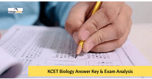 KCET 2020 Biology Answer Key & Exam Analysis