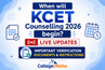 KCET Counselling 2026 Live Updates: When will KEA begin counselling; Important Verification Documents & Instructions