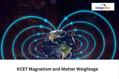 KCET Magnetism and Matter Weightage 2025