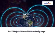KCET Magnetism and Matter Weightage 2026